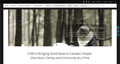 Desktop Screenshot of ciamradio.com